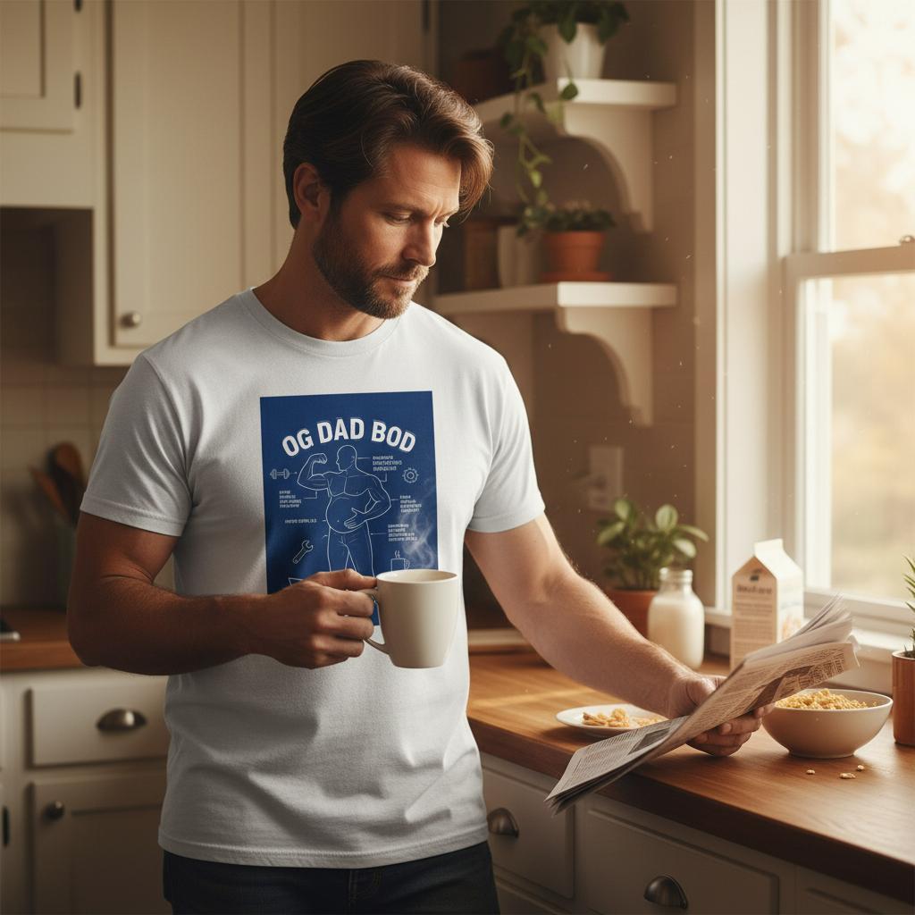 dad strength training lifestyle clothes