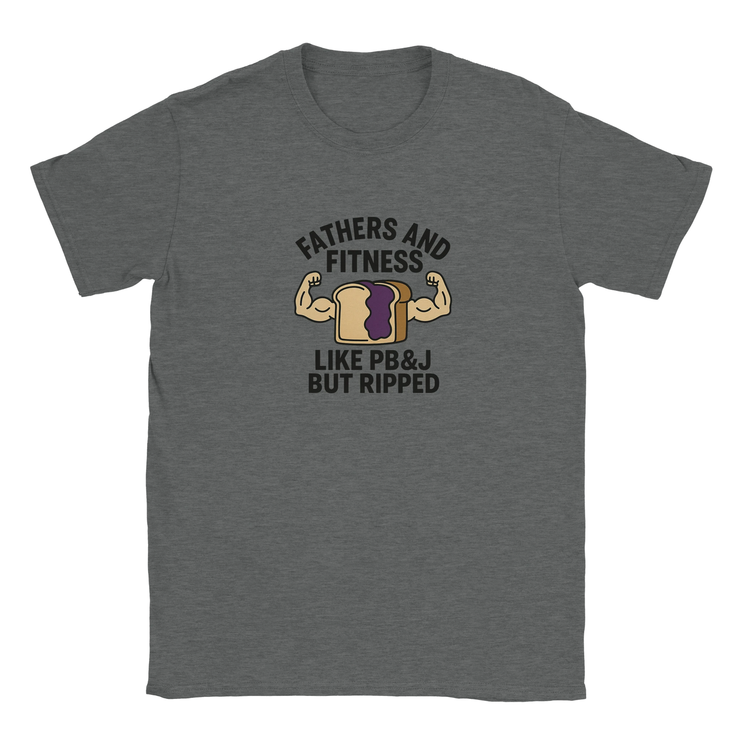 comfort crewneck shirt for dad workouts
